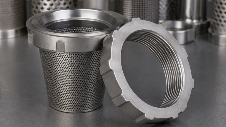 Basket Strainer Joint Nut visual guide