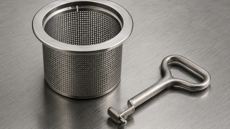 Basket Strainer Key visual guide