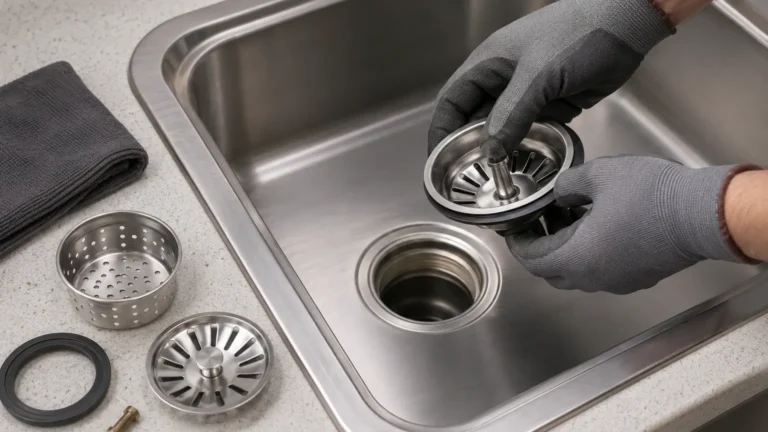 Basket Strainer Kitchen Sink Replacement visual guide