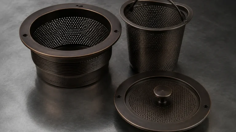 Basket Strainer Oil Rubbed Bronze visual guide