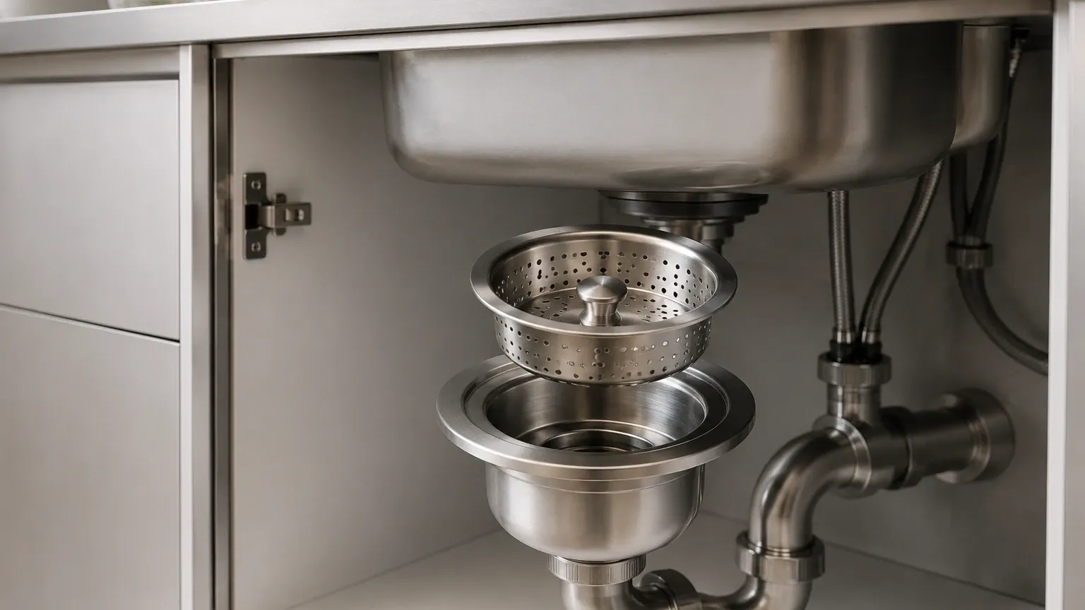 Basket Strainer Under Sink visual guide