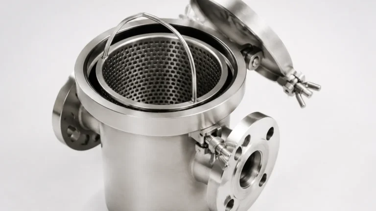 Basket Strainer Vent visual guide