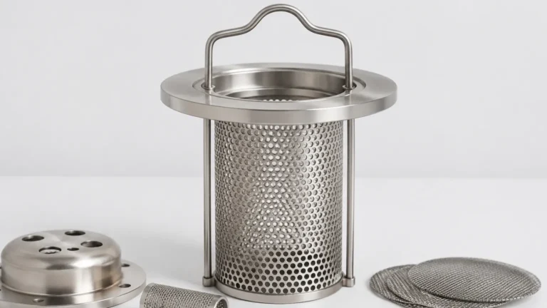 Basket Strainer Vertical Installation visual guide
