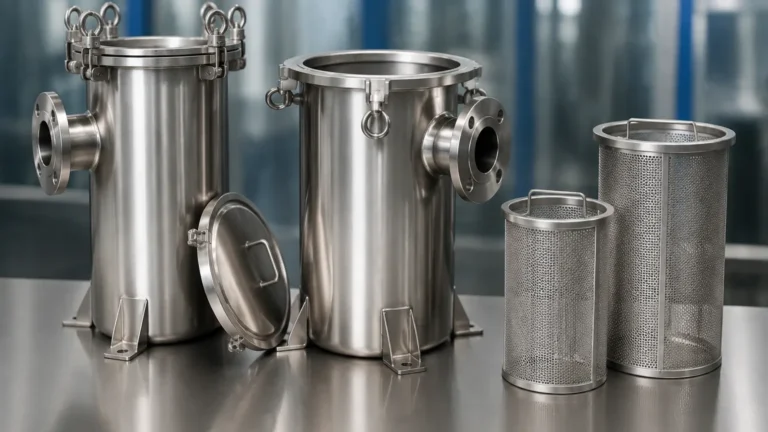 Basket Strainer Vessel visual guide