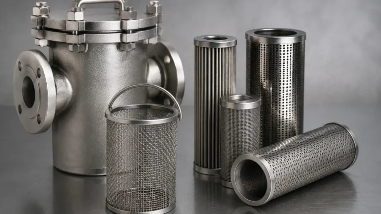 Basket Strainer vs Filter visual guide