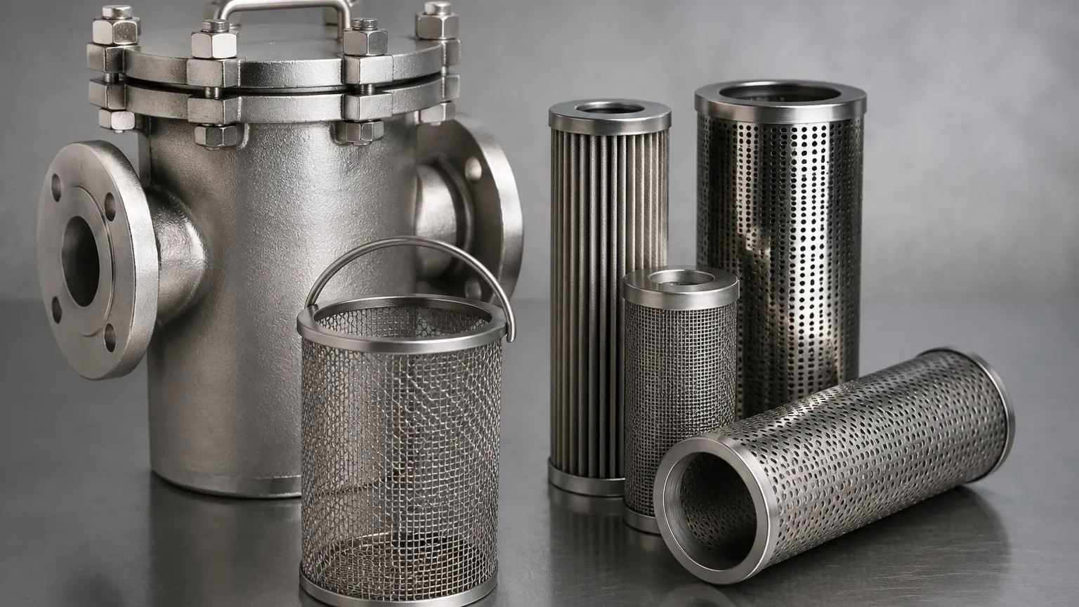 Basket Strainer vs Filter visual guide