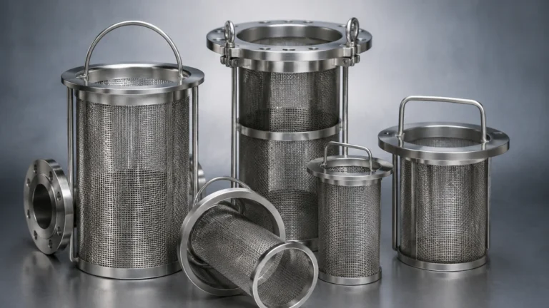 Basket Type Strainers visual guide