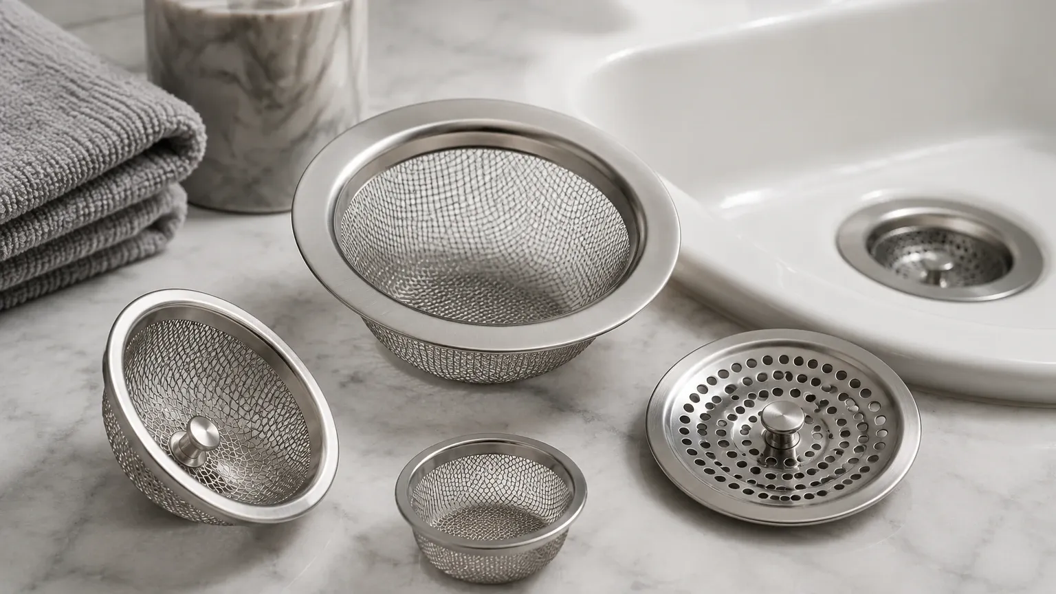 Bathroom Sink Strainers visual guide