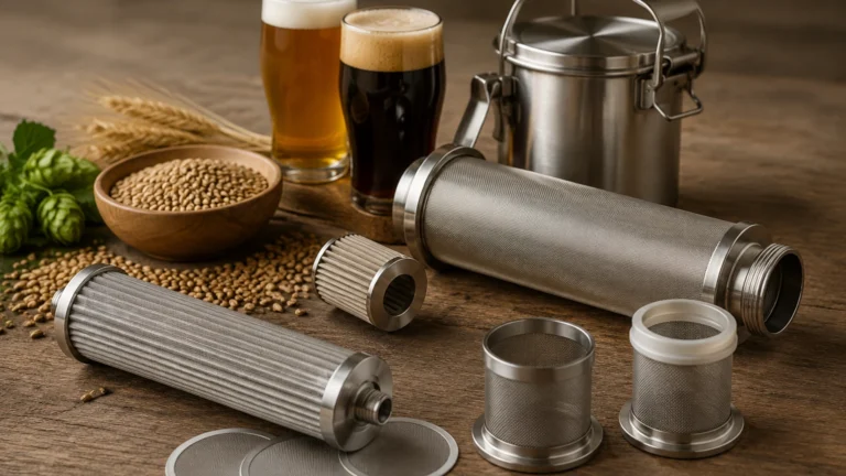 Beer Brewing Filter visual guide
