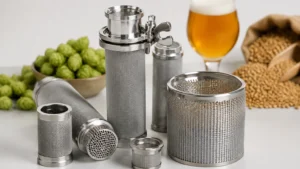 Beer Brewing Stainless Filter visual guide