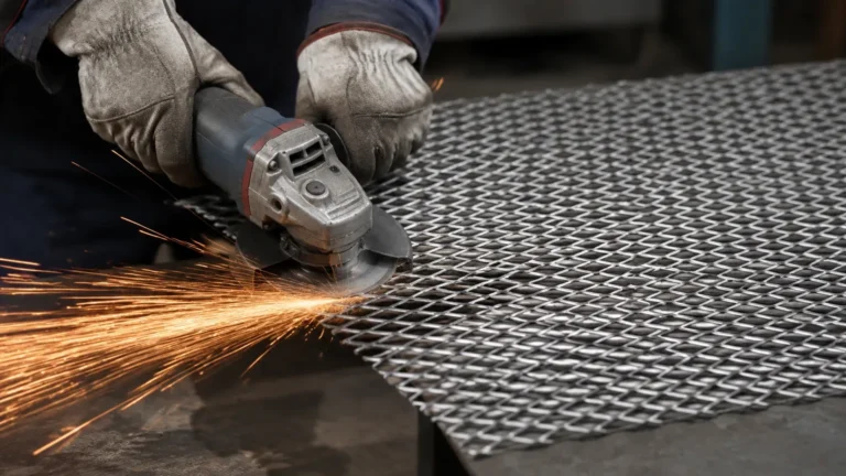 Best Way to Cut Expanded Metal visual guide