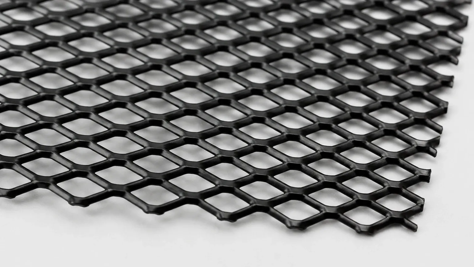 Black Expanded Metal Mesh Black Expanded Metal Mesh visual guide