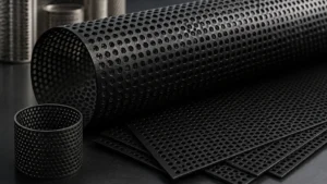 Black Perforated Metal visual guide