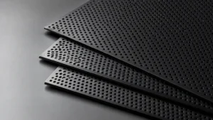 Black Perforated Metal Sheet visual guide