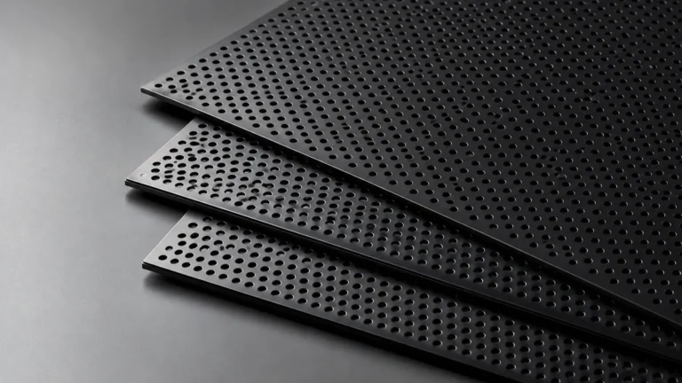 Black Perforated Metal Sheet visual guide