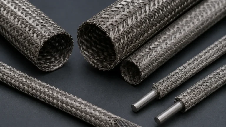Braided Mesh Wire Wrap visual guide