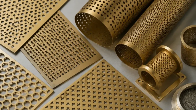 Brass Perforated Metal visual guide