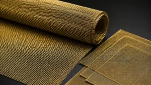 Brass Woven Wire Mesh visual guide