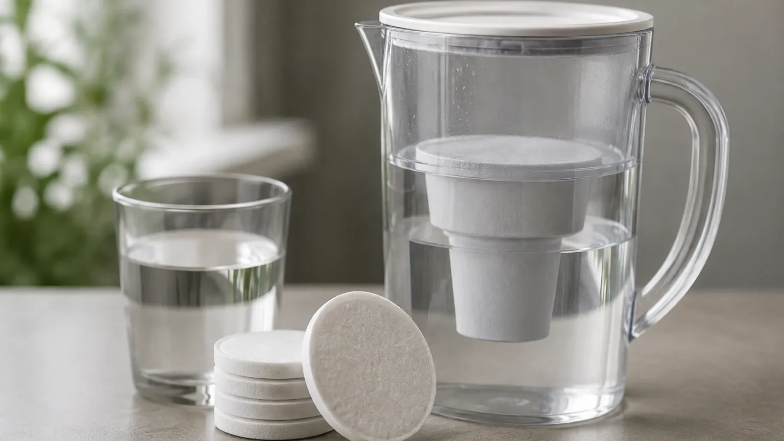 Brita Water Filter Carafe Discs visual guide