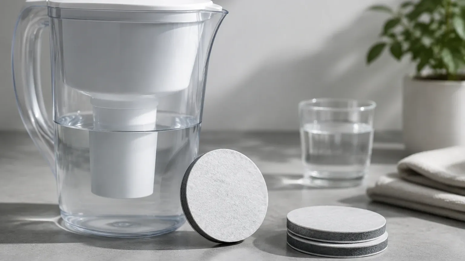 Brita Water Filter Discs How to Use visual guide