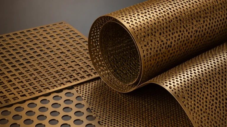 Bronze Perforated Metal visual guide