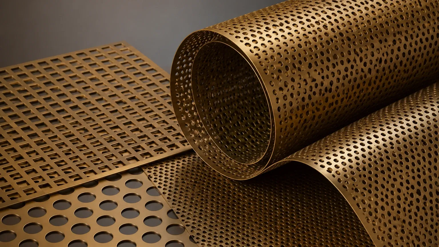 Bronze Perforated Metal Bronze Perforated Metal visual guide