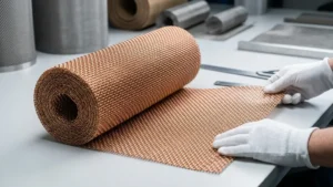Bronze Woven Wire Mesh visual guide