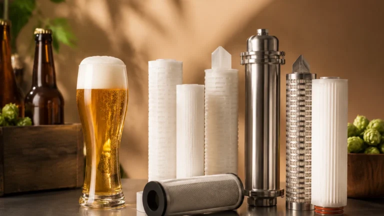 Cartridge Filter Beer visual guide