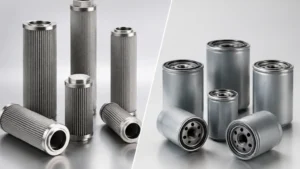 Cartridge Filter vs Spin on visual guide
