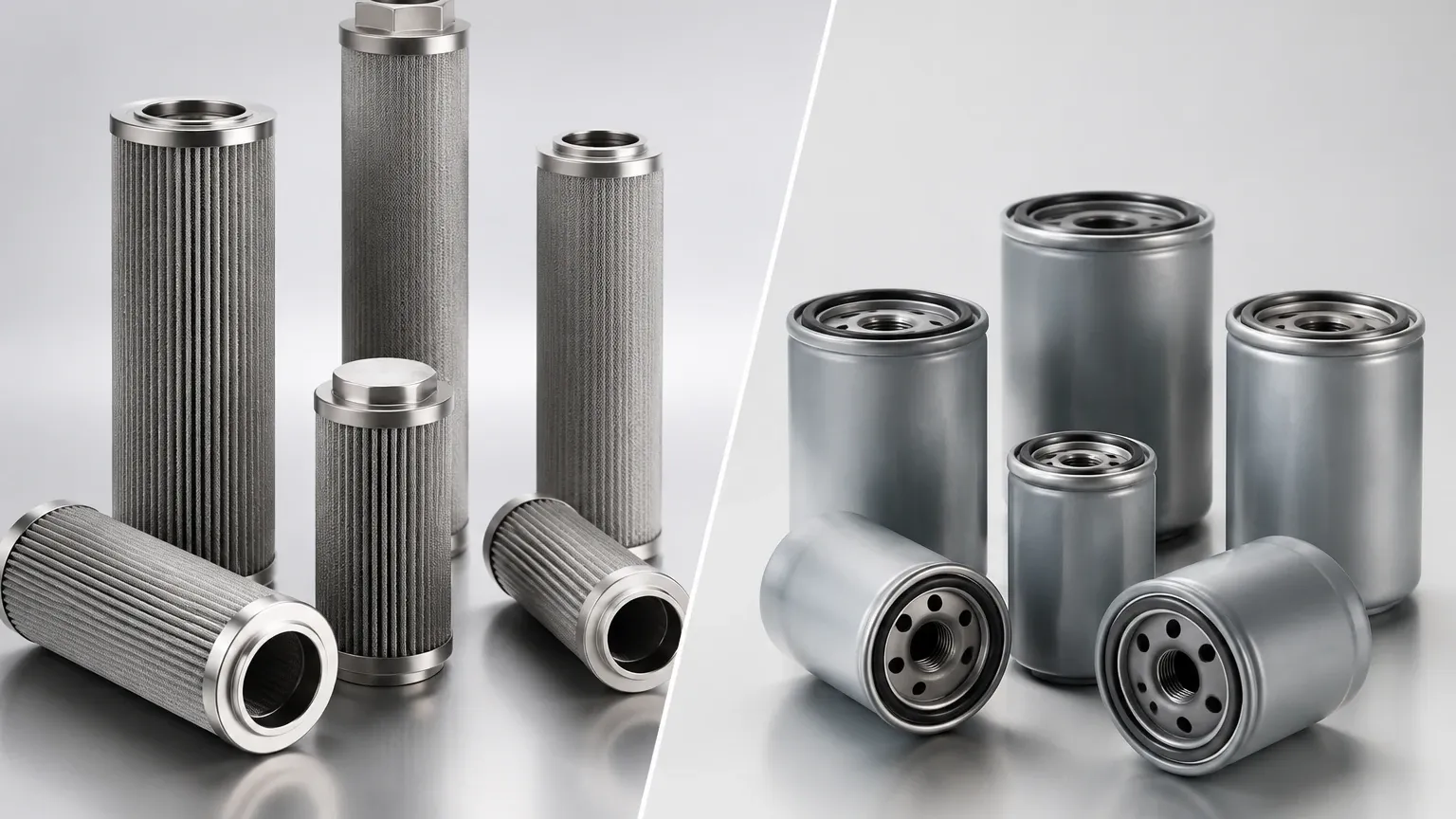 Cartridge Filter vs Spin on Cartridge Filter vs Spin on visual guide