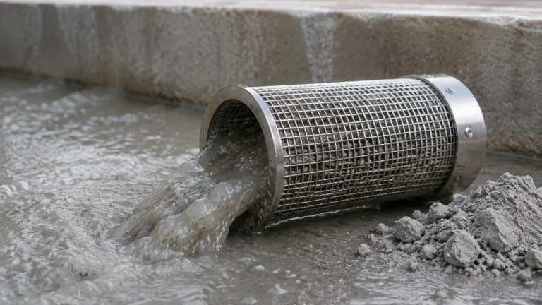 Cement Wastewater Filtration visual guide