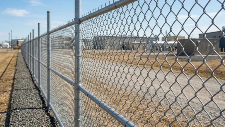 Chainlink Woven Wire Mesh Fencing visual guide