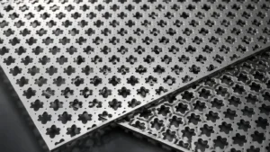 Cloverleaf Perforated Metal Sheet visual guide