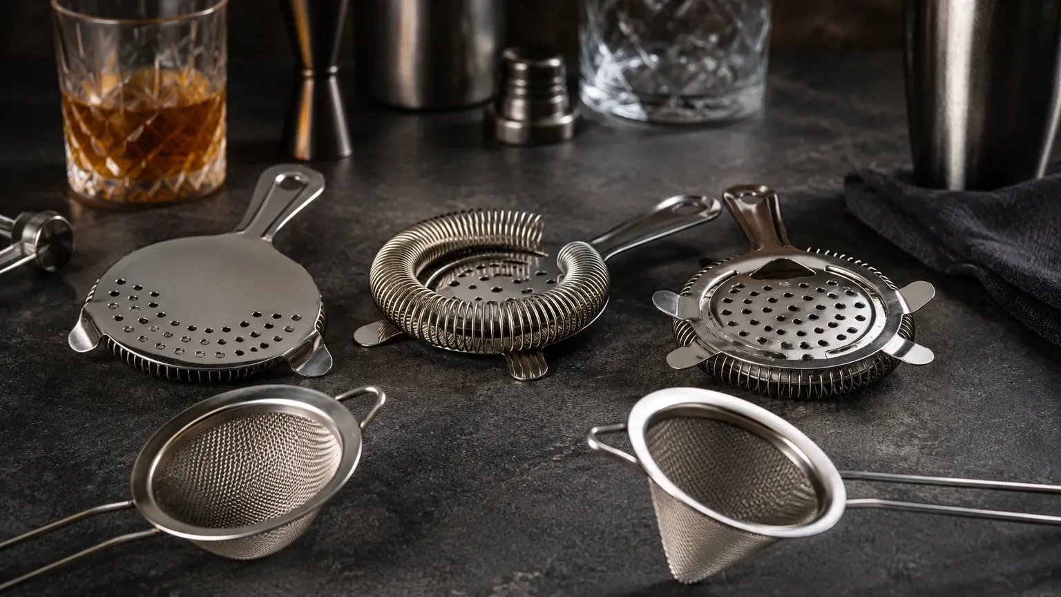 Cocktail Strainers Cocktail Strainers visual guide
