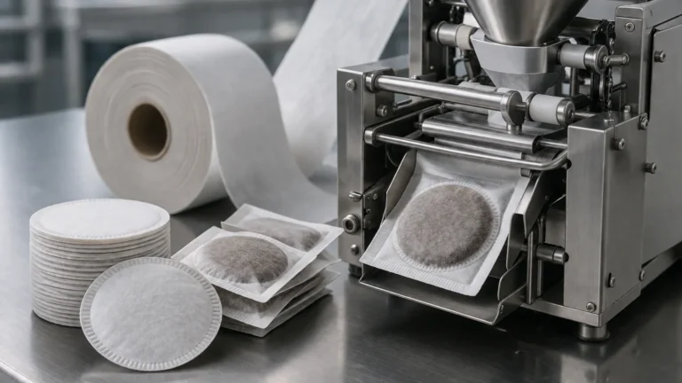 Coffee Filter Pack Machine visual guide