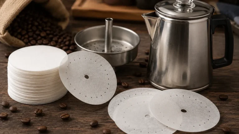 Coffee Filter Packs for Percolator visual guide