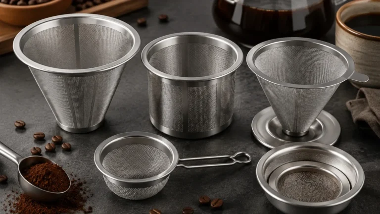 Coffee Strainers visual guide