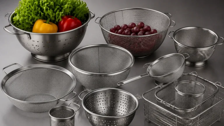 Colanders & Food Strainers visual guide