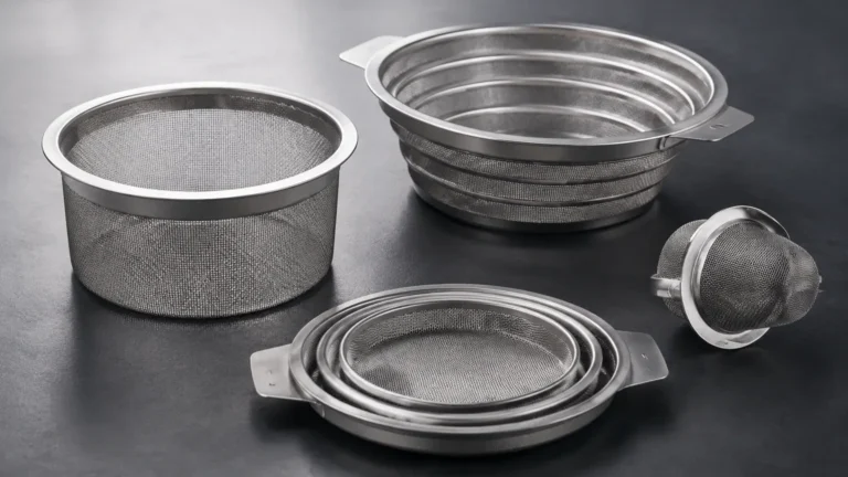Collapsible Strainers visual guide
