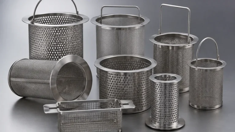 Commercial Strainer Baskets visual guide