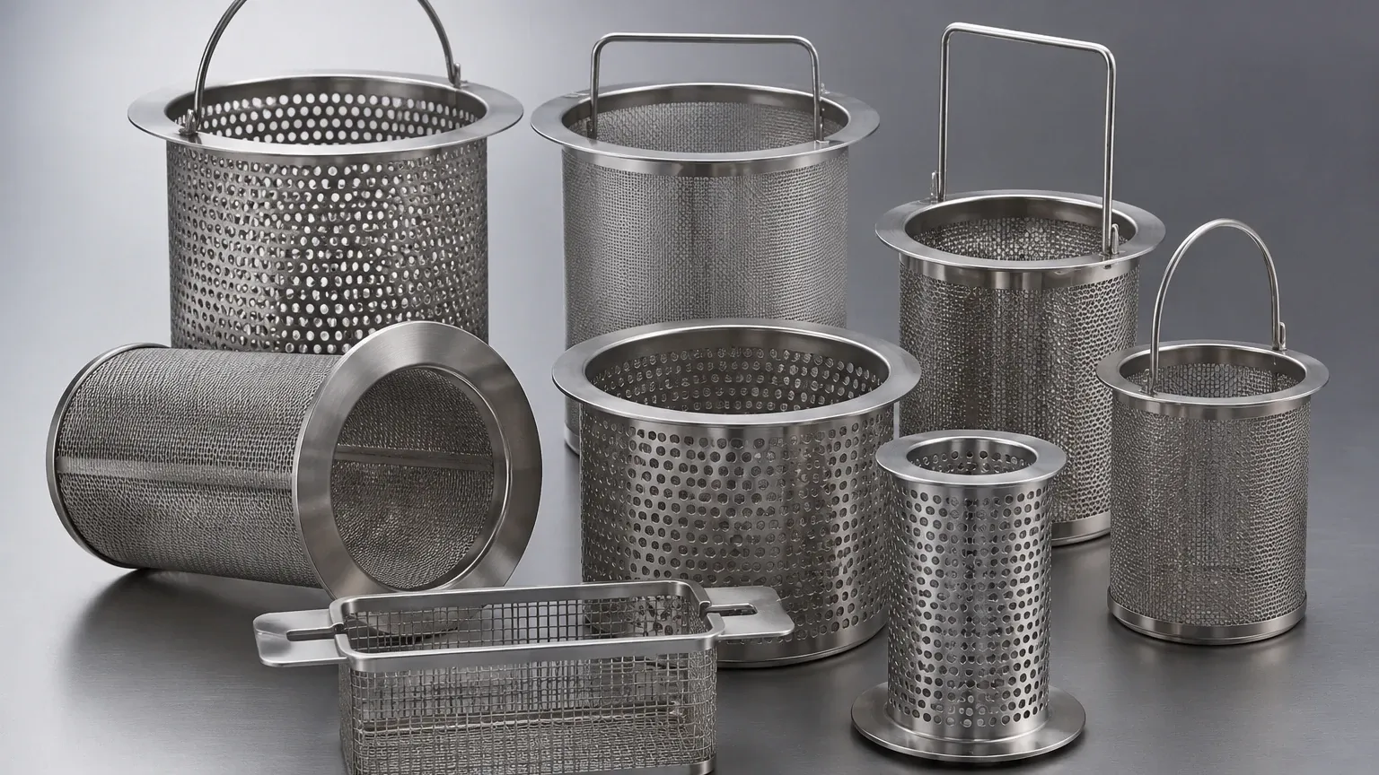 Commercial Strainer Baskets visual guide
