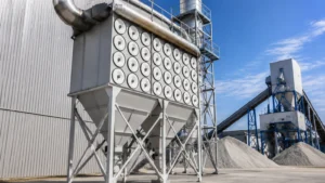 Concrete Plant Dust Collector visual guide