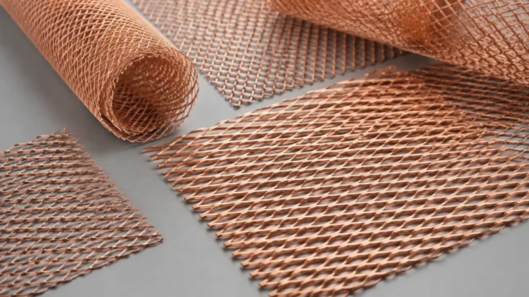 Copper Expanded Metal visual guide