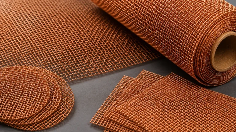 Copper Woven Wire Mesh visual guide