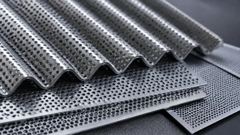 Corrugated Perforated Metal visual guide