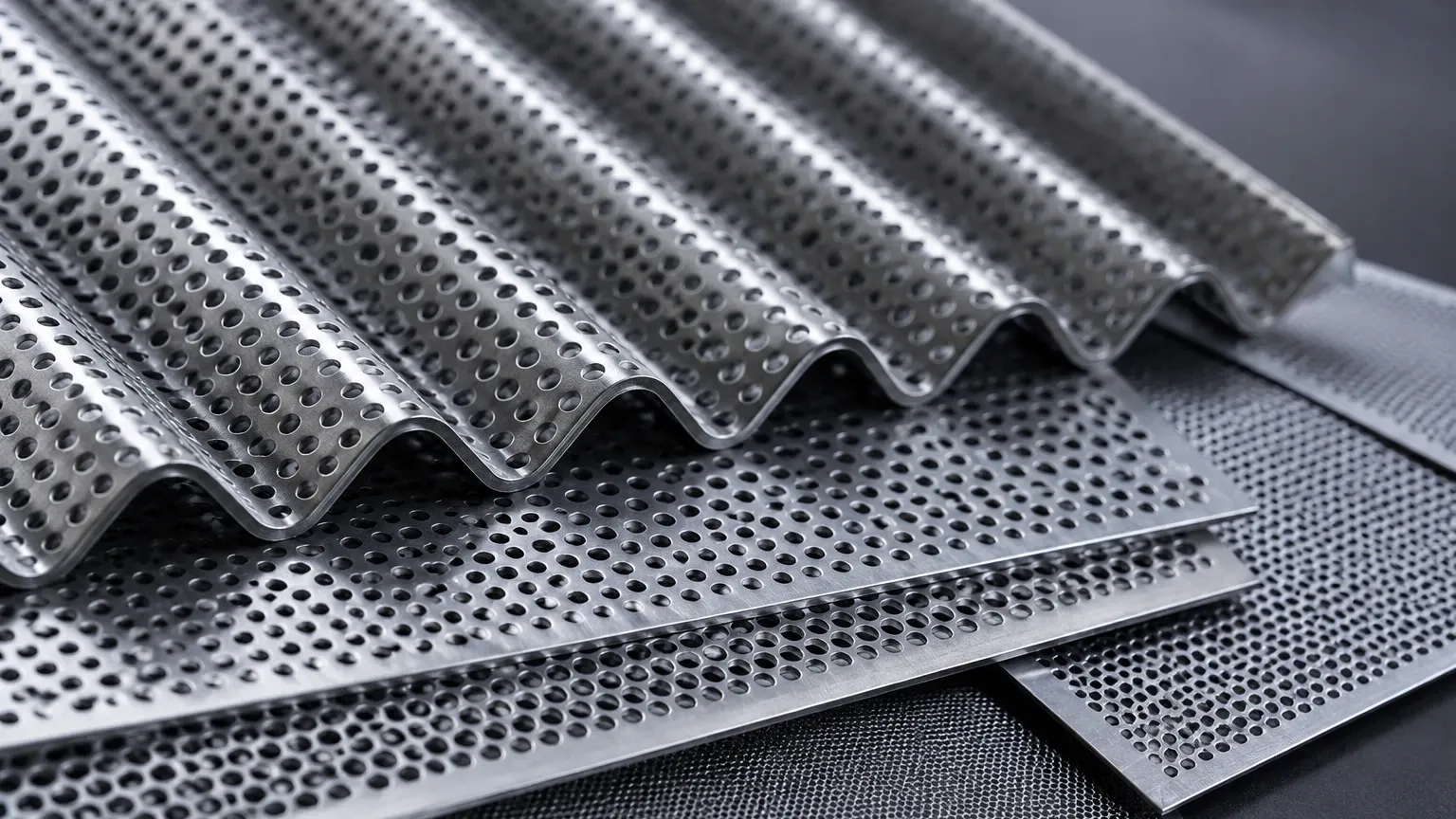 Corrugated Perforated Metal Corrugated Perforated Metal visual guide
