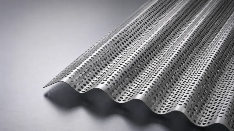 Corrugated Perforated Metal Sheet visual guide