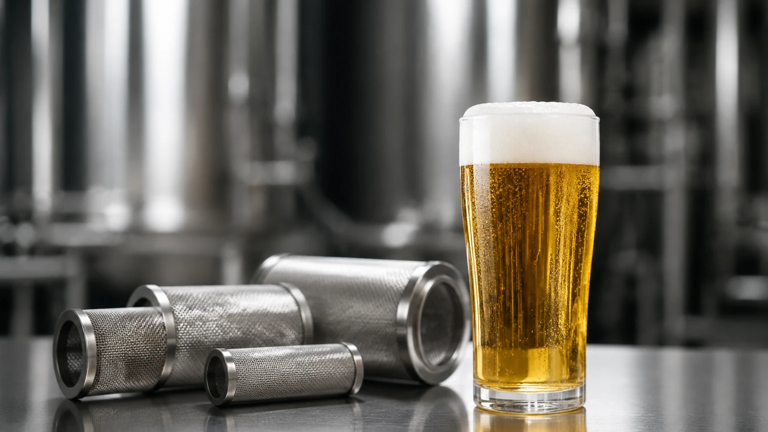 Cross Flow Filtration Beer visual guide