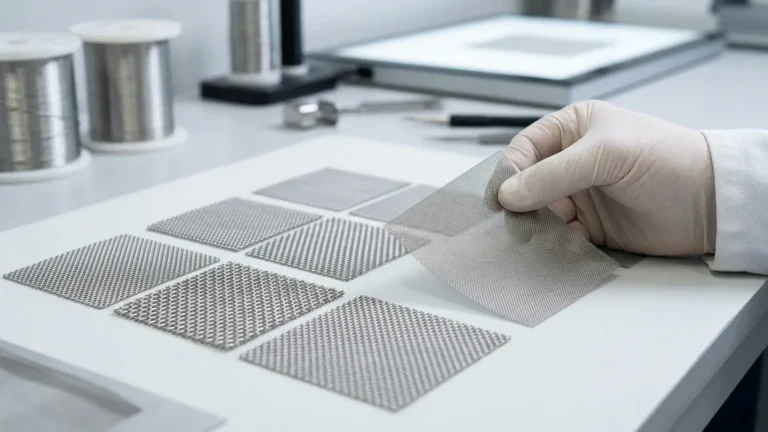 Custom Woven Wire Mesh visual guide