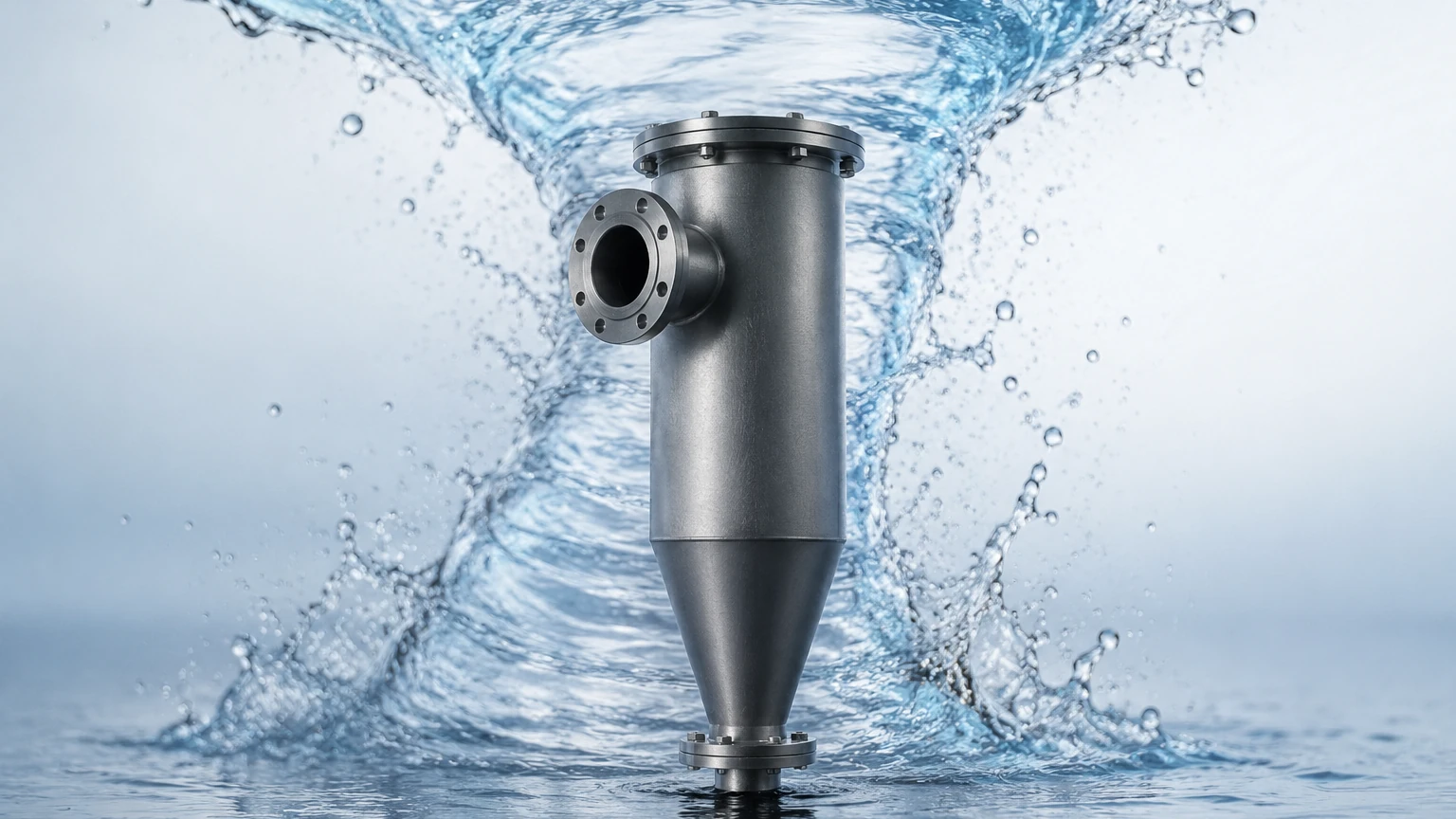 Cyclone Separator for Water visual guide